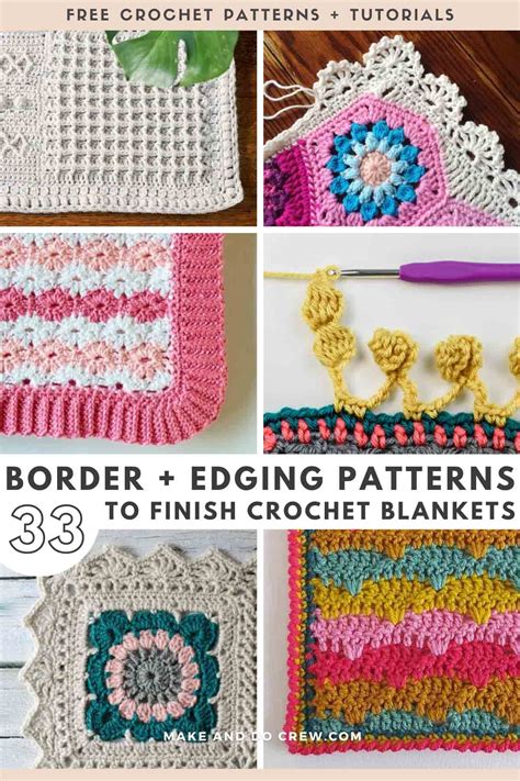 33 Crochet Borders and Edgings for Blankets - Free Patterns | Crochet ...