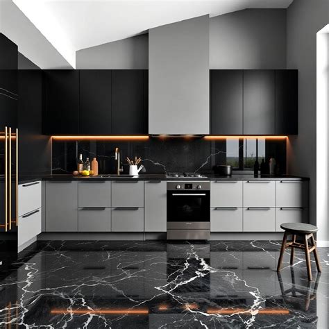 20 Marble Kitchen Floor Ideas That Feel Timeless