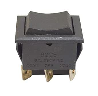 e4u DPDT ON-OFF-ON Rocker Switch Centre OFF Calonix-6205-2 No's ...