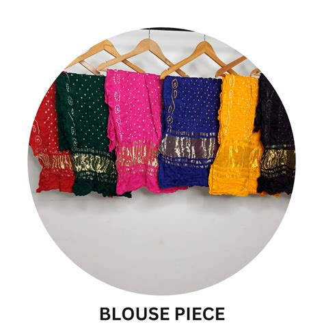 Bandhani Blouse Piece