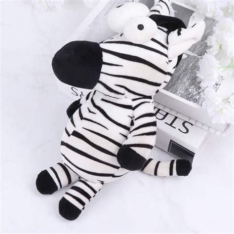 Buy Zerodeko Kids Plush Toys Stuffed Giraffe Zebra Doll with Big Eyes ...