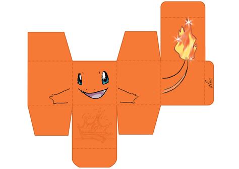 Papercraft Charmander by chaaa94 on DeviantArt