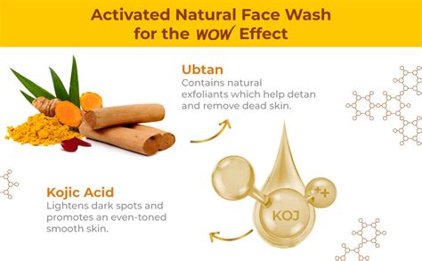 WOW Skin Science Ubtan Cleansing Face Wash | Turmeric & Saffron | All ...
