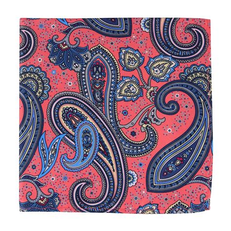 Buy Peluche Charming Paisley Design Pocket Square For Men at Amazon.in
