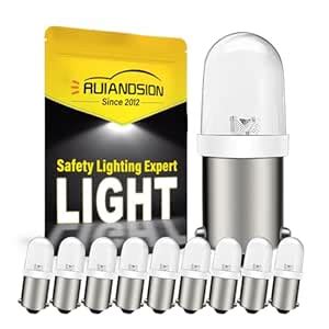 Ruiandsion 10PCS BA9S LED Bulb 120V AC/DC LED 9mm BA9s Base Lamp ...