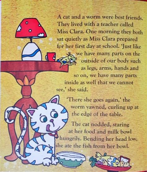 Early Science: Lazy Worm Goes on a Journey - Look Inside The Body ...