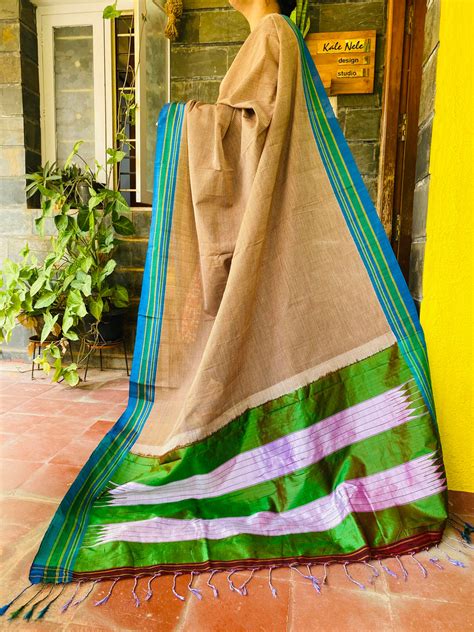 47 - Feather Light Ilkal Saree – KaleNele