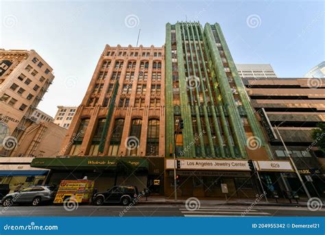 Los Angeles Jewelry District Editorial Photography - Image of street ...