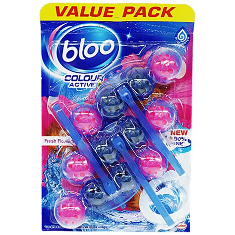 Buy Bloo Solid Rim Colour Active Blue Water - Fresh Flower Online at ...