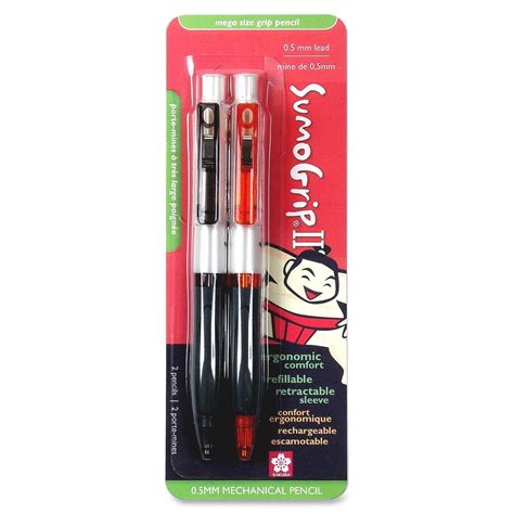 SAKURA COLOR PROD AMERICA Sumo Grip II Mega Grip Mechanical Pencils ...