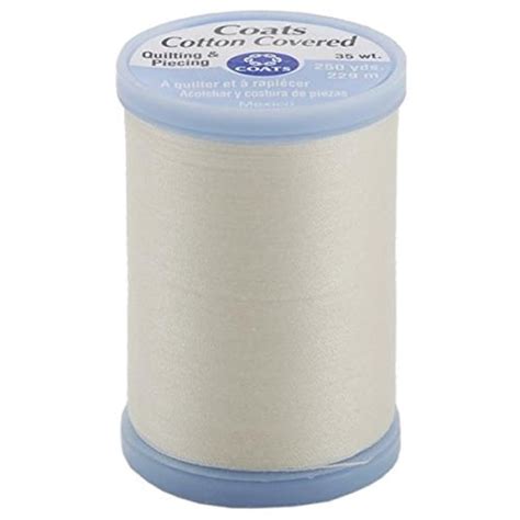 Coats Thread & Zippers Cotton Covered Quilting and Piecing Thread, 250 ...
