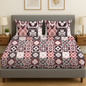 RRC Woolen Double Flat 300 TC Printed Bedsheet - Buy RRC Woolen Double ...