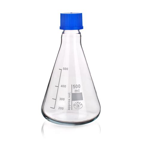 Erlenmeyer Flask, Baffled, Borosilicate Glass – Dalon