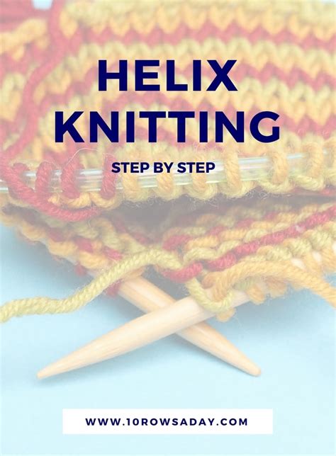 Image result for Helix Knitting Tutorial