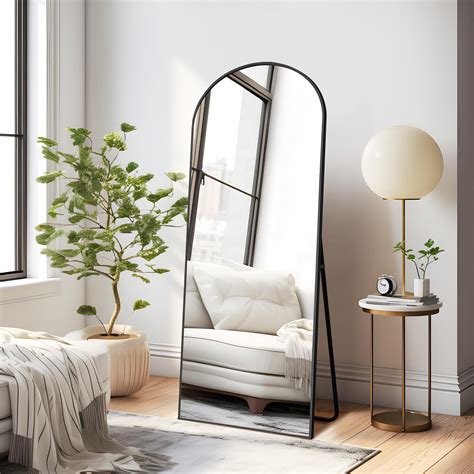 Amazon.com: NicBex Arched Full Length Mirror with Stand, 56"x19 ...