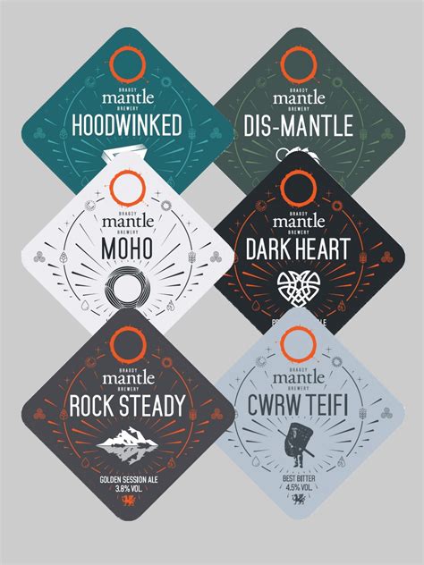 Mixed Case: Light and Dark Combo | Bragdy Mantle Brewery