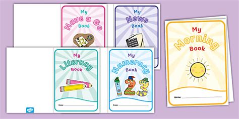 Activity Book Cover Pages| Primary Resources