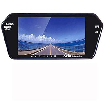 Walmotor-Universal Car 7 Inch Rear View Mirror Screen Display with ...
