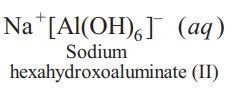 2 Al (s)+2 NaOH (a q)+6 H 2 O (l) longrightarrow 2 A+3 H 2(g) Here, A is