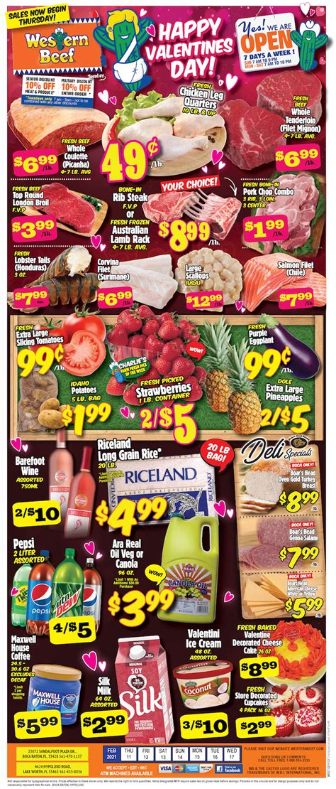 Western Beef Ad Circular - 02/11 - 02/17/2021 | Rabato