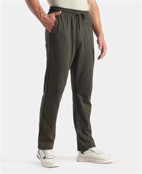 Buy Super Combed Cotton Rich Regular Fit Trackpant with Side Pockets ...