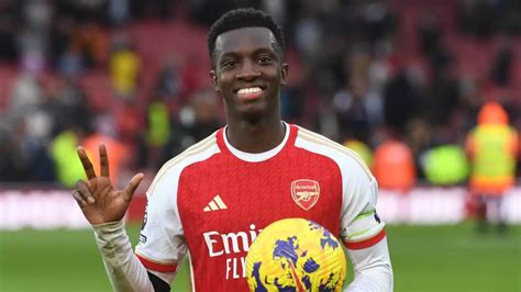 EPL: Arsenal Place €50 million Price-Tag For Eddie Nketiah - Report ...