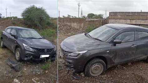 Tyre Burst in Maruti Baleno Throws it in the Air, Keeps Everyone Safe ...