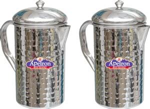 Apeiron 1.5 L Stainless Steel Water Jug Price in India - Buy Apeiron 1. ...