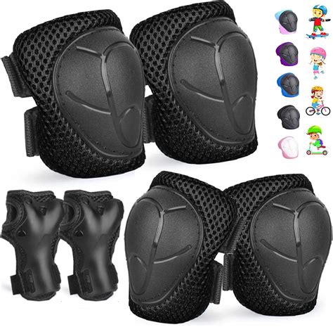 Amazon.com : Kids/Youth Knee Pads and Elbow Pads Set for Kids 3-14 ...