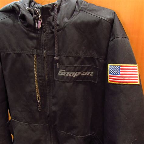 Snap-on Tools STA53034 J17-00030 Men's Hooded Selector Jacket - Black