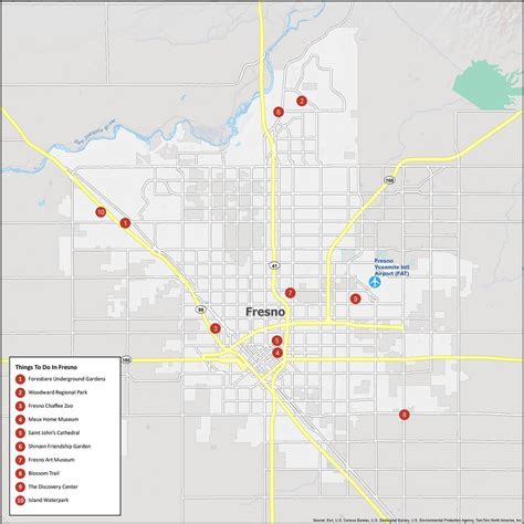 Fresno Maps