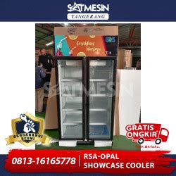 Jual SHOWCASE RSA OPAL DISPLAY COOLER LEMARI PENDINGIN 2 PINTU KACA ...