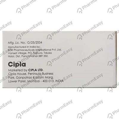 Buy Cipmido 5 MG Tablet (10) Online at Flat 15% OFF | PharmEasy
