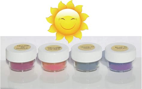 UNIGLOWPRODUCTSLLC. PhotoChromic Pigment Changes Colors When Exposed to ...