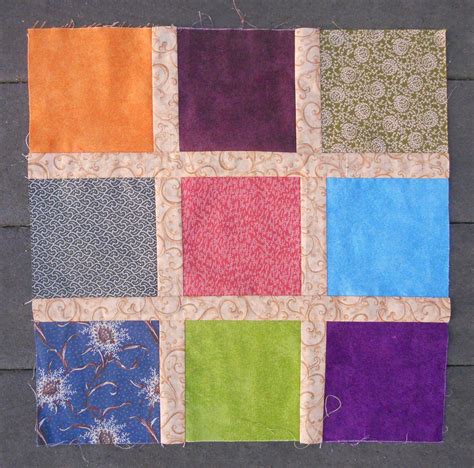 Image result for Window Pane Quilt Tutorial