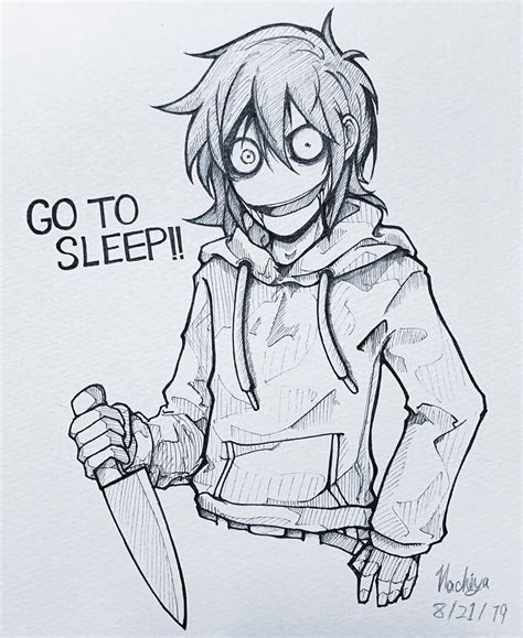 Anime Jeff The Killer Drawing