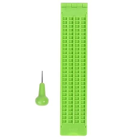 Braille Label Maker 4 Lines 28 Cells Braille Writer Portable Braille ...