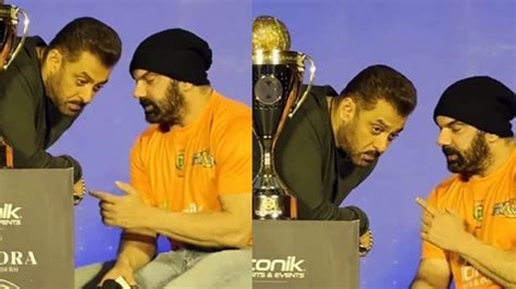 Salman Surprises Sohail on Alliance - Movies News | Krihaa