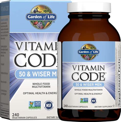 GardenofLife Garden of Life Men's Multivitamin - Vitamin Code 50 India ...