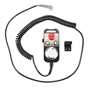 CNC Manual Wheel 5V Pulse Suspension Manual Wheel with Emergency Stop ...