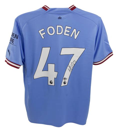 Phil Foden Signed Manchester City Jersey (Beckett) | Pristine Auction