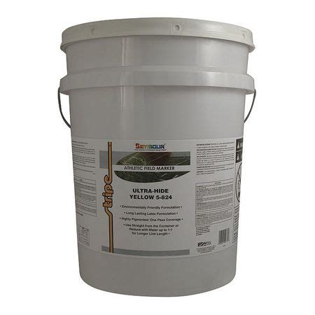 Seymour Of Sycamore Athletic Field Marking Paint, 5 gal., Yellow, Water ...