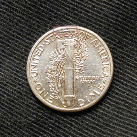 1939 U. S. Mercury (winged Liberty) Dime, 90% Silver