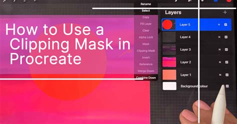 Procreate Clipping Mask 的图像结果