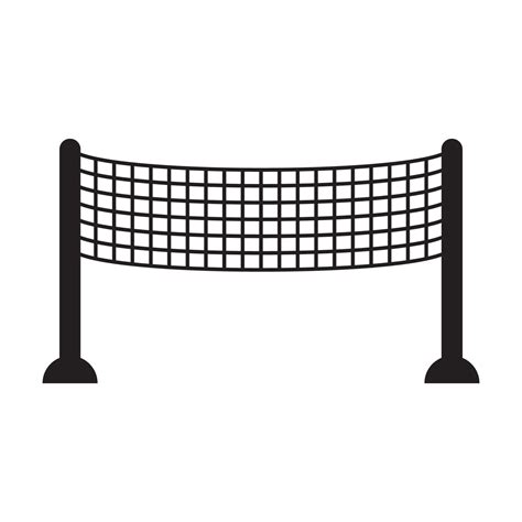 volleyball net icon vector 24397795 Vector Art at Vecteezy