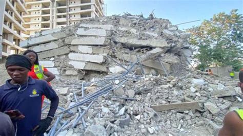Image result for Lagos High-Rise Collapse