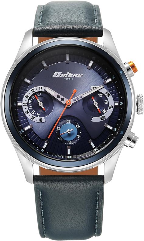 Buy Titan Octane Phoenix Quartz Multifunction Blue Dial with Blue ...