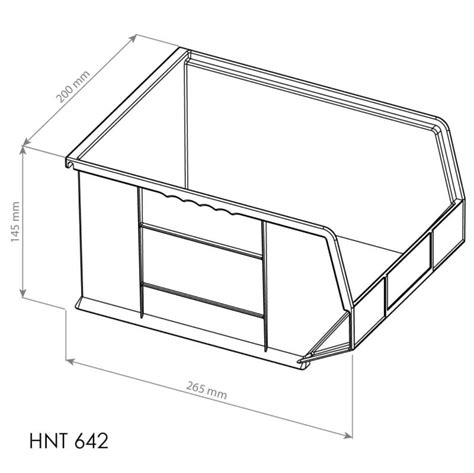 BIN BOX SPAREPART SERBAGUNA HANATA HNT 642 KOTAK AKSESORIS UKURAN 26,5 ...