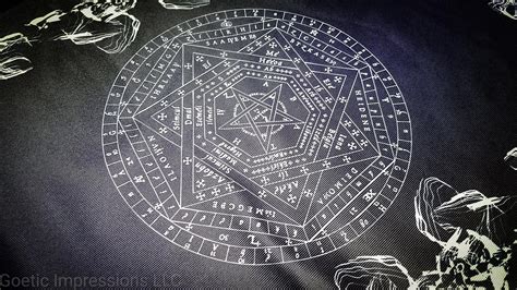 Sigillum Dei Aemeth Altar Cloth – Goetic Impressions