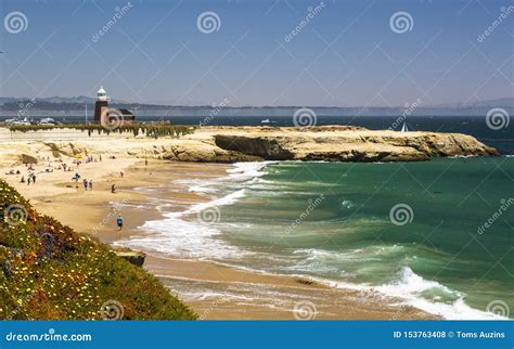 Lighthouse Field State Beach and Salt Rock, Santa Cruz, California ...